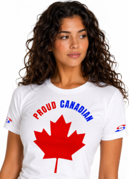Proud Canadian White