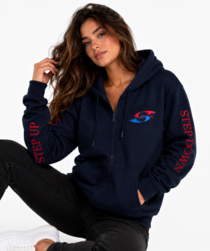 Signature Premium Hoodie – Navy blue